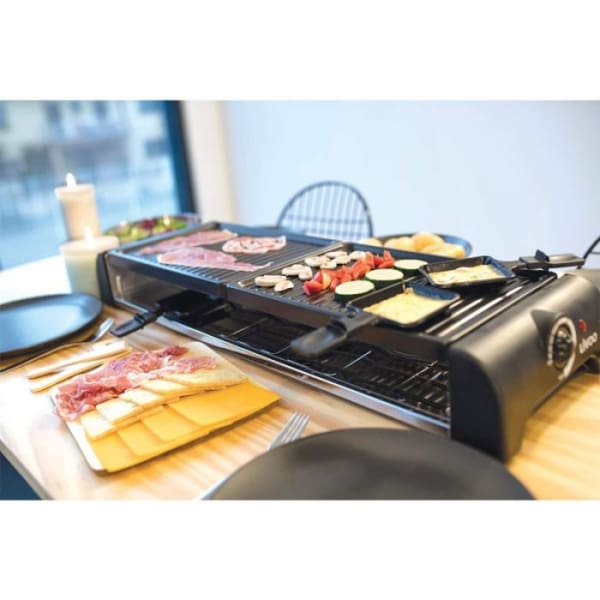 Appareil à raclette LIVOO 1800W noir (DOC185) Appareil à raclette LIVOO 1800W noir (DOC185)